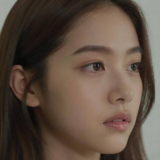 Close-Up of a Woman's Portrait