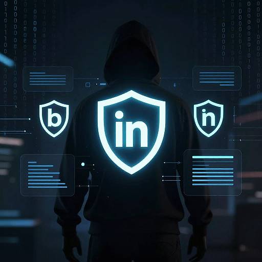 Cybersecurity LinkedIn Banner Dark Mode