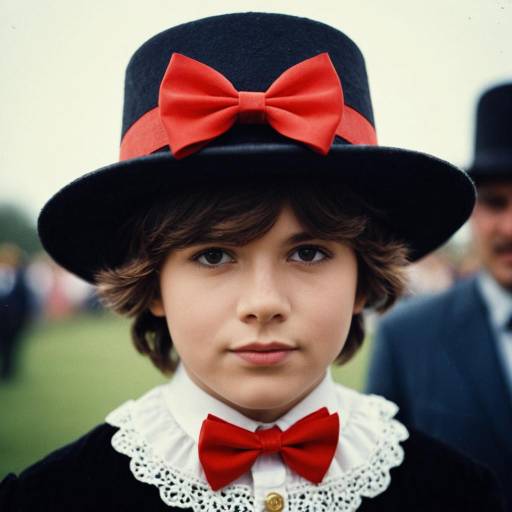 Realistic Boy in Funny Costume with Hat