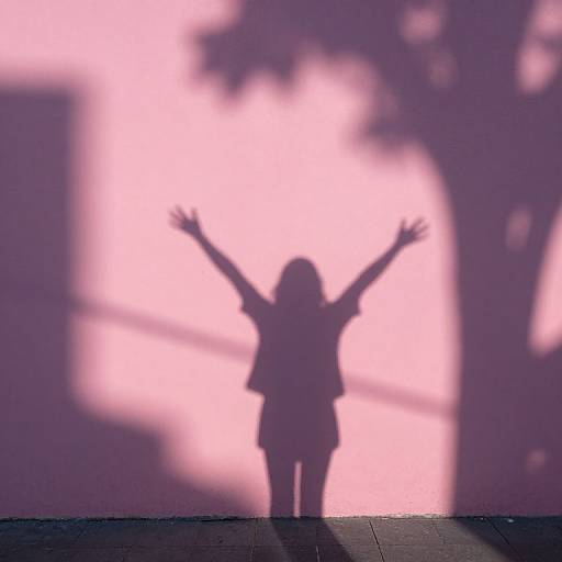 Sunrise in the West with Joyful Shadows