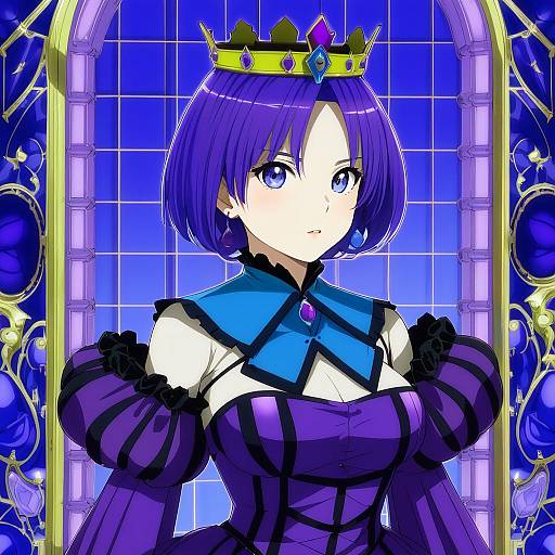 Illustration of Henrietta de tristain, zero no tsukaima in the style of Reinama