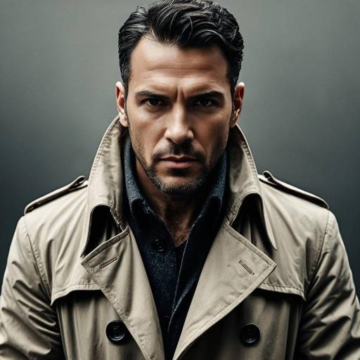 Serious Man in Trench Coat