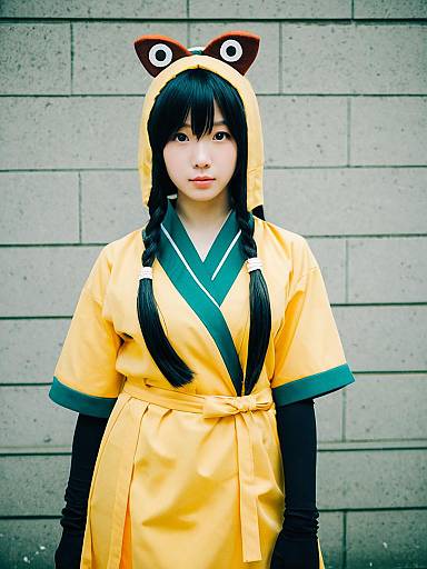 Realistic Sexy Anzu Futaba Cosplay