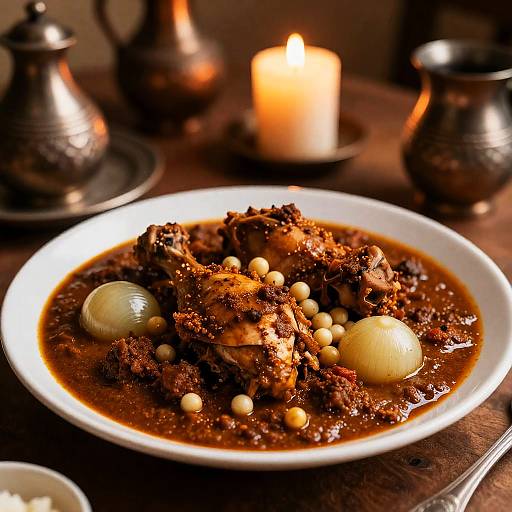 Ethiopian Doro Wat with Berbere Stew