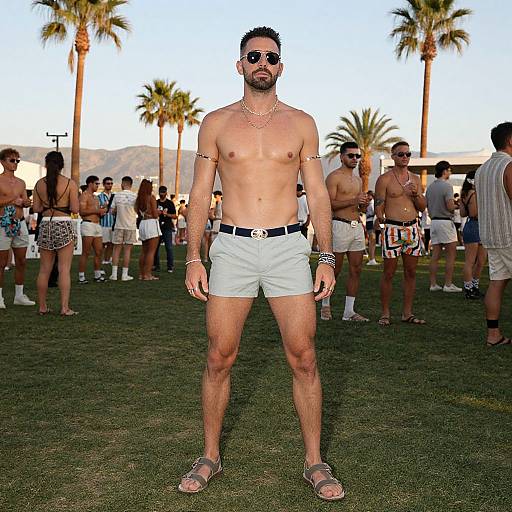 Coachella Vibes Solo Male Portrait