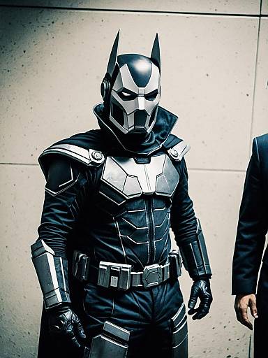 Man in Realistic Dave Panpa Cosplay Costume