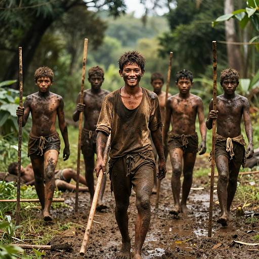 Forest Adventure with Muddy Heroes