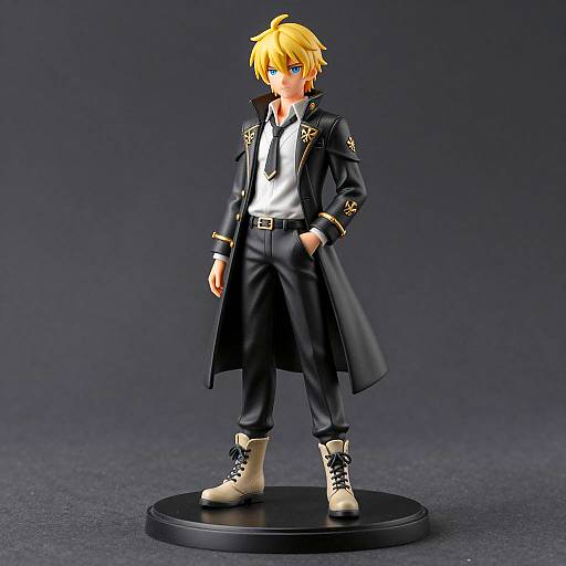 Anime Statue of Stylish Male Character