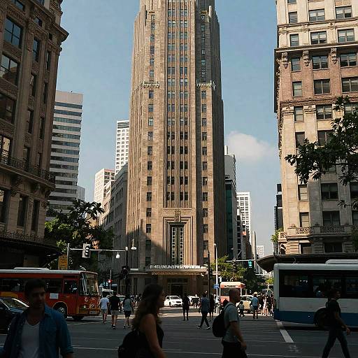 Realistic Art Deco Architecture Collage