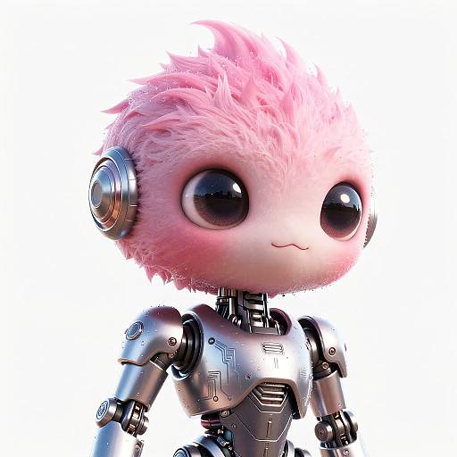 Kawaii Sci-Fi Alien Game Asset