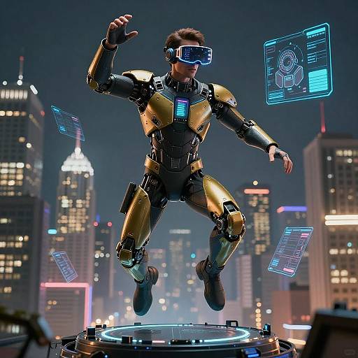 Ultra-Realistic AR Architect Modeling Cityscape