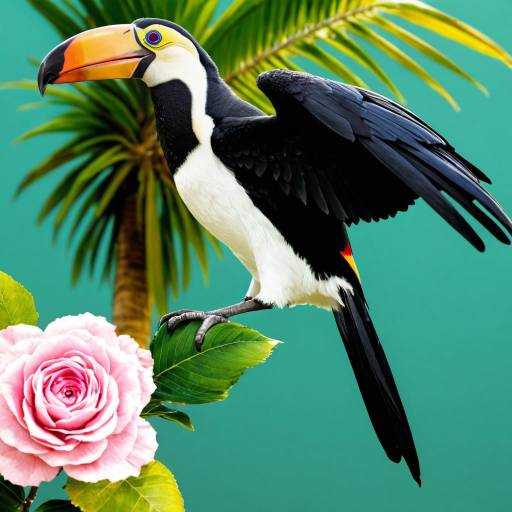 Colorful Toucan in Nature's Harmony Colorful Toucan in Nature's Harmony