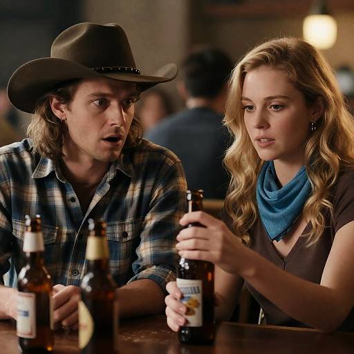 Intense Moments at the Bar