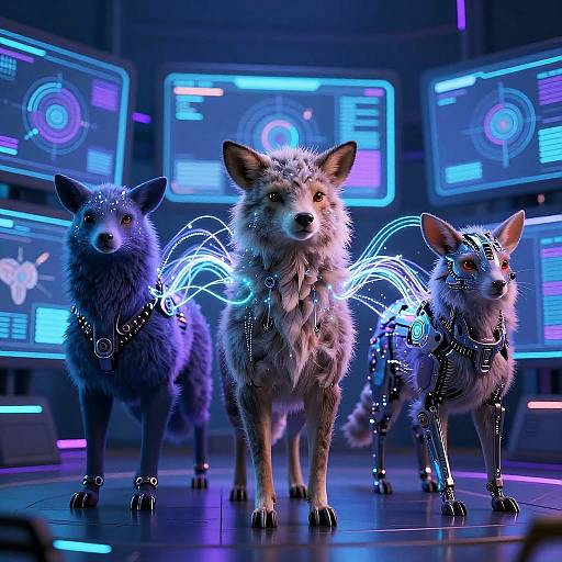 Futuristic Animal AI Avatar Generator