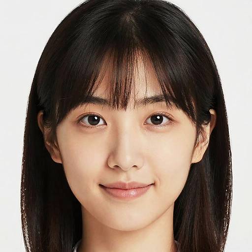 Close-Up Portrait of Asian Woman