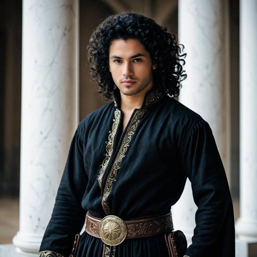 Realistic Renaissance Costume Portrait of a Man