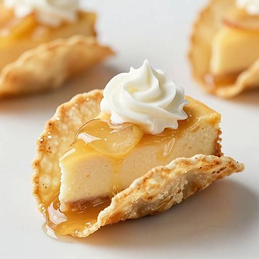 Golden Tortilla Cheesecake Apple Pie