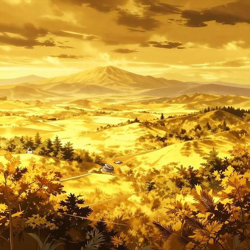 Colorful Chaos of Samurai Night