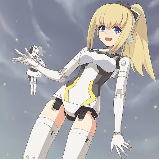Illustration of Arnval, busou shinki in the style of Kanmiya shinobu