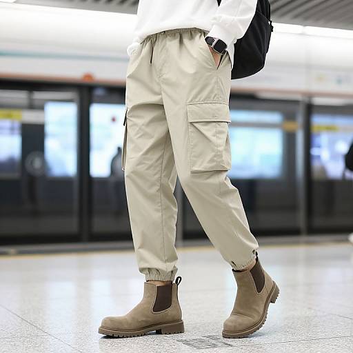 Minimalist Streetwear Cargo Pants Style