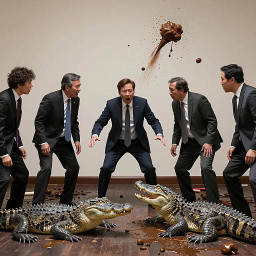 Chaos of Politics and Alligators Unleashed