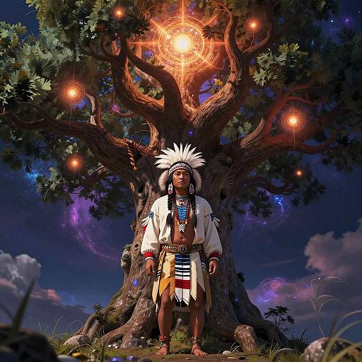Native American Shaman Tree of Life