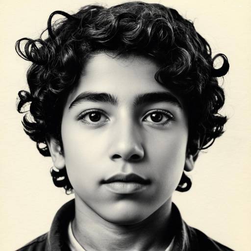 Portrait of a Young Egyptian Boy Portrait of a Young Egyptian Boy