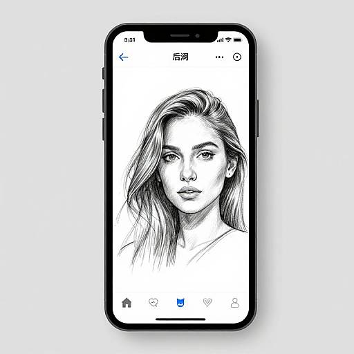 Photo to Pencil Sketch App Interface