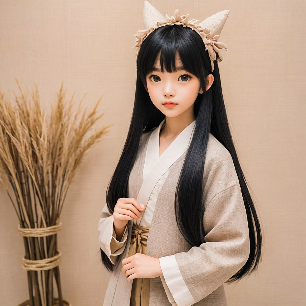 Anime Fan in Kuromi Outfit Photoshoot