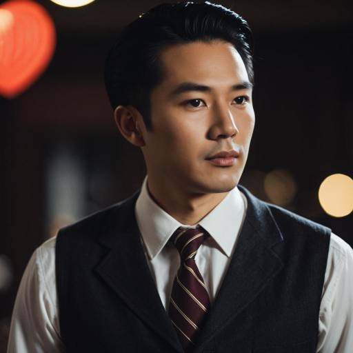 Mid-Century Style Detective Portrait