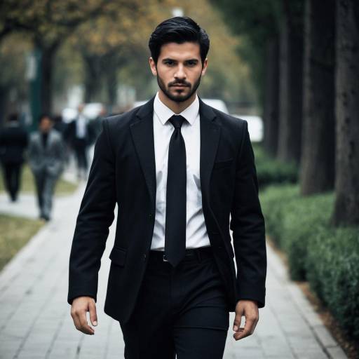 Solo Male in Formal Blazer Costume