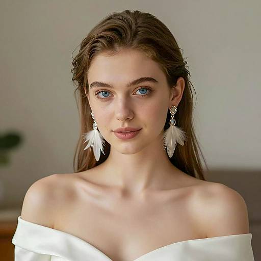 Elegant Portrait of a Young Woman