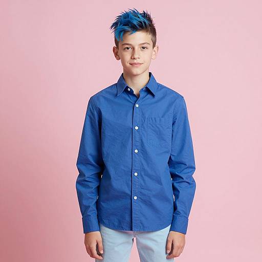 Playful Non-Binary Teen Portrait