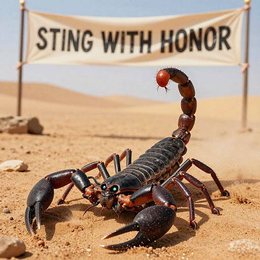 Desert Warrior Scorpion with Blaster Claws