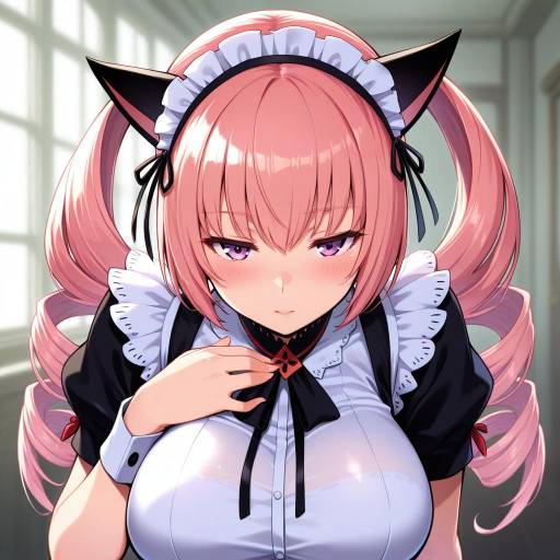 Illustration of Akiha rumiho, steins;gate in the style of Haruichi (komikal)