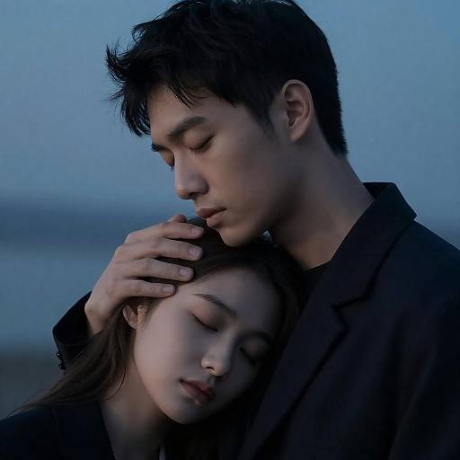 Intimate Portrait of Love and Connection