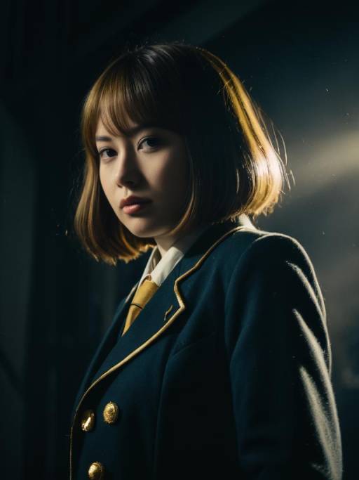 Cosplay Woman Wearing Ochaco Uraraka Costume