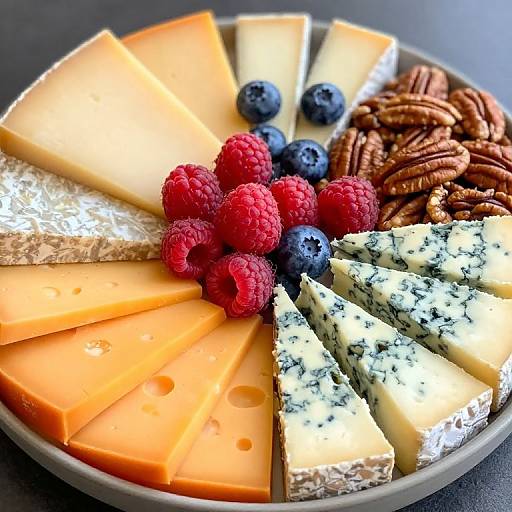 Gourmet Cheese and Fruit Charcuterie