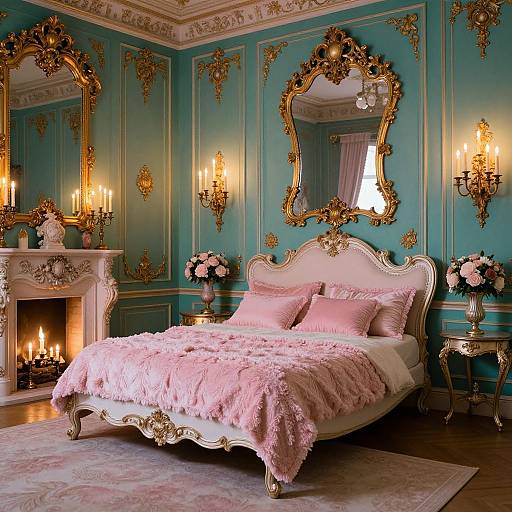 Luxurious Versailles-Inspired Maximalist Bedroom