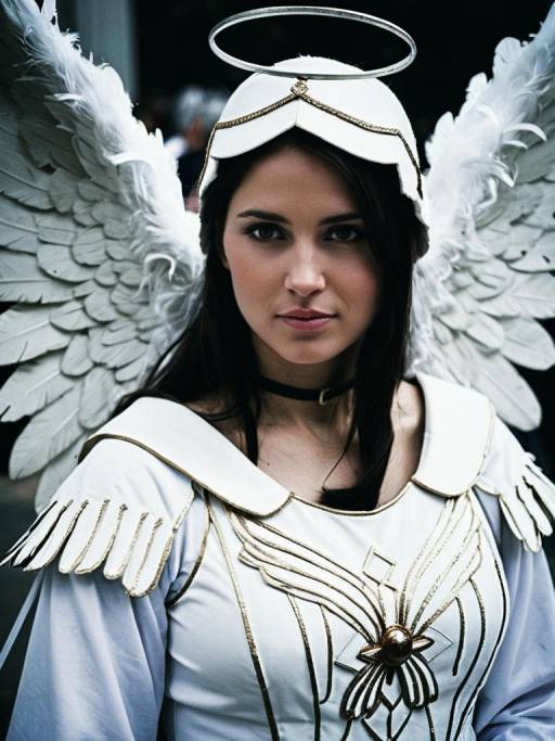 Angel Costume Cosplay Festival Portrait