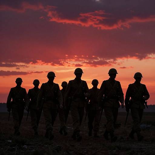 March into Blood-Red Twilight