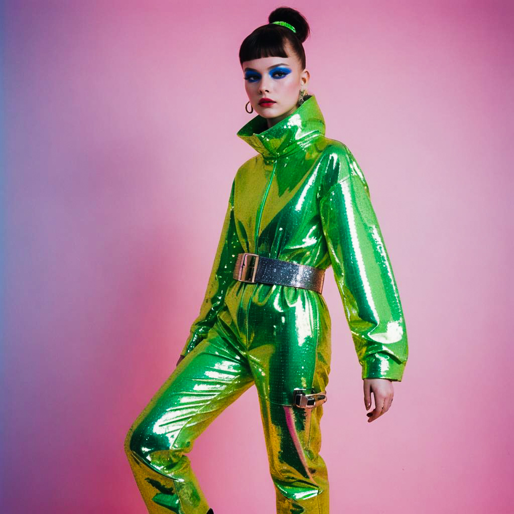 Futuristic Club Kid Fashion Portrait