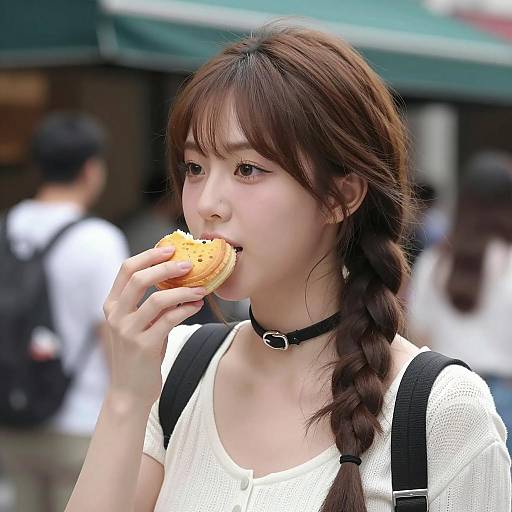 Casual Outdoor Dining with a Sweet Treat