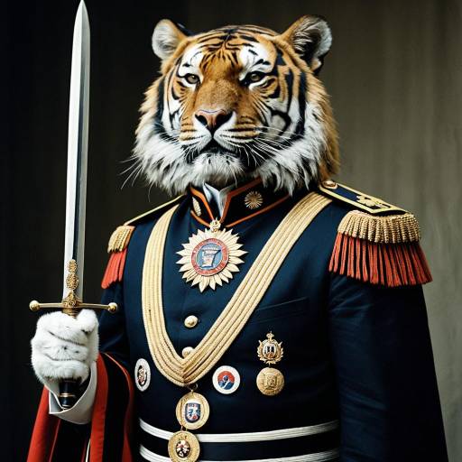 Imperial Tiger President in Ceremonial Attire