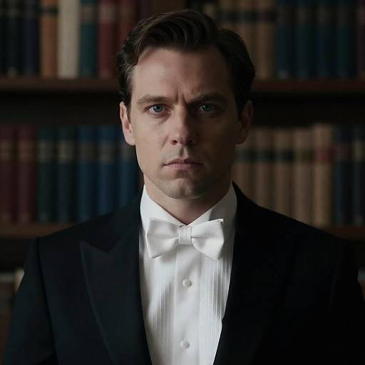 Intense Portrait of a Dapper Man