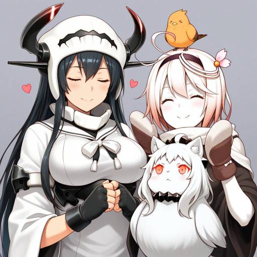 Abyssal Ship Girls with Animal Features