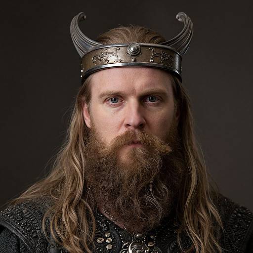 Viking Opera Singer Close-Up