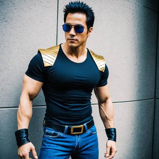 Stylish Johnny Cage Cosplay Outfit