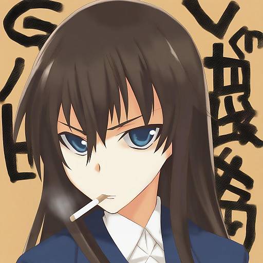 Illustration of Elizabeth f. beurling, world witches series in the style of Kabocha (monkey4)