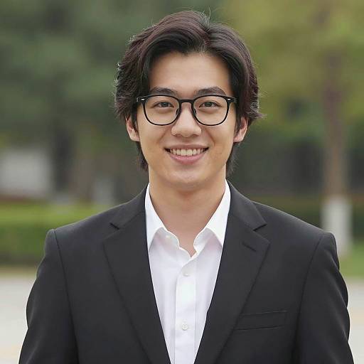 Professional Young Man in Formal Attire